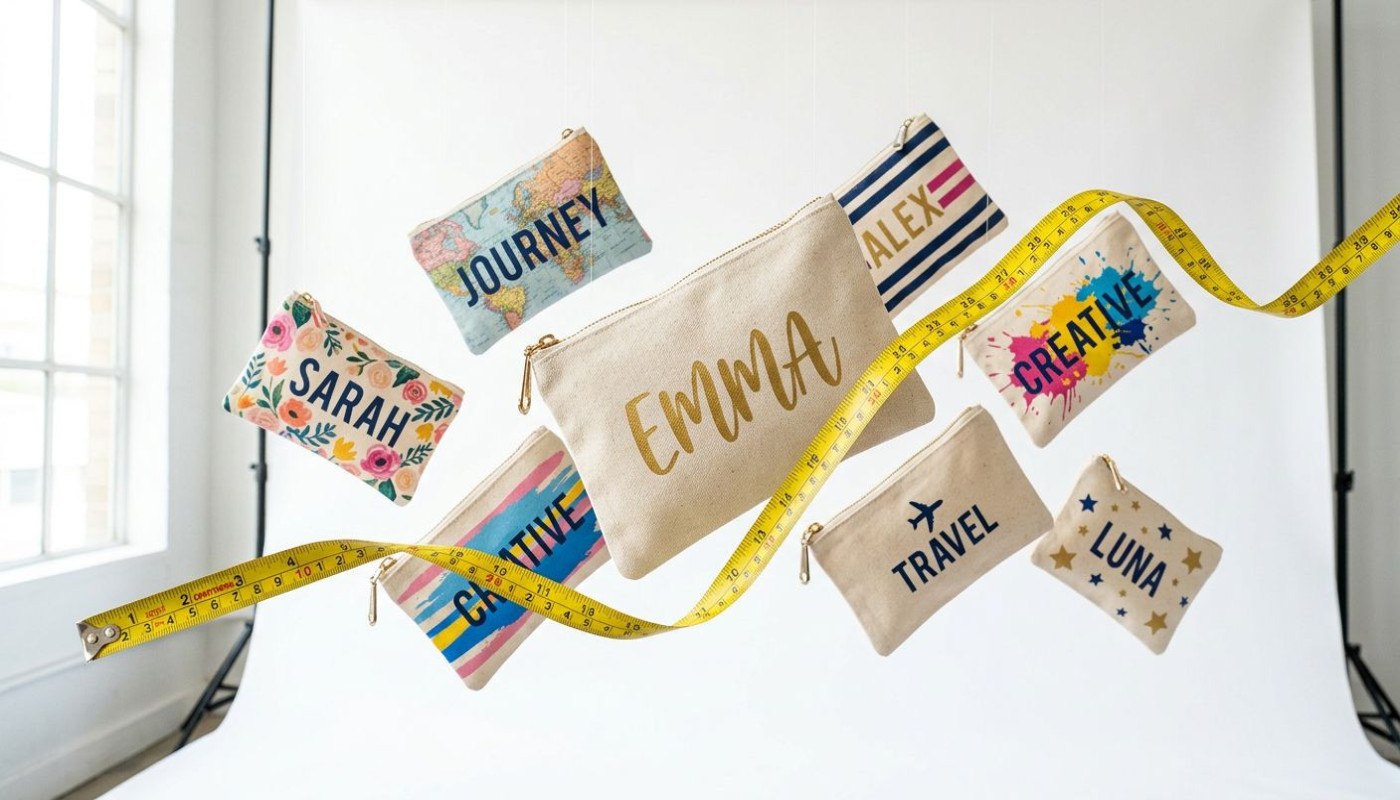 Comment choisir la taille idéale pour votre pochette personnalisée ?