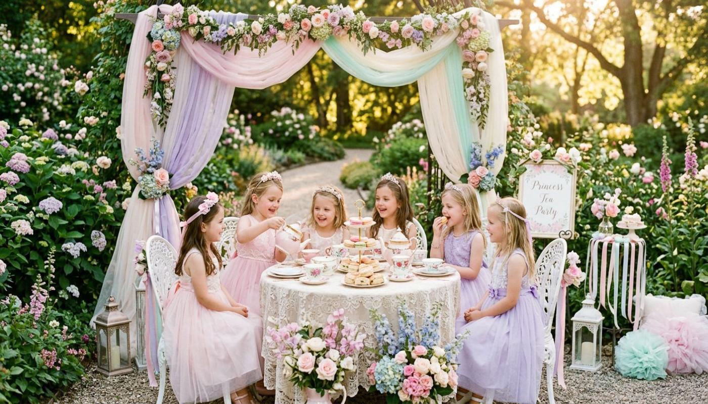 Organiser un goûter d'anniversaire sur thème princesse